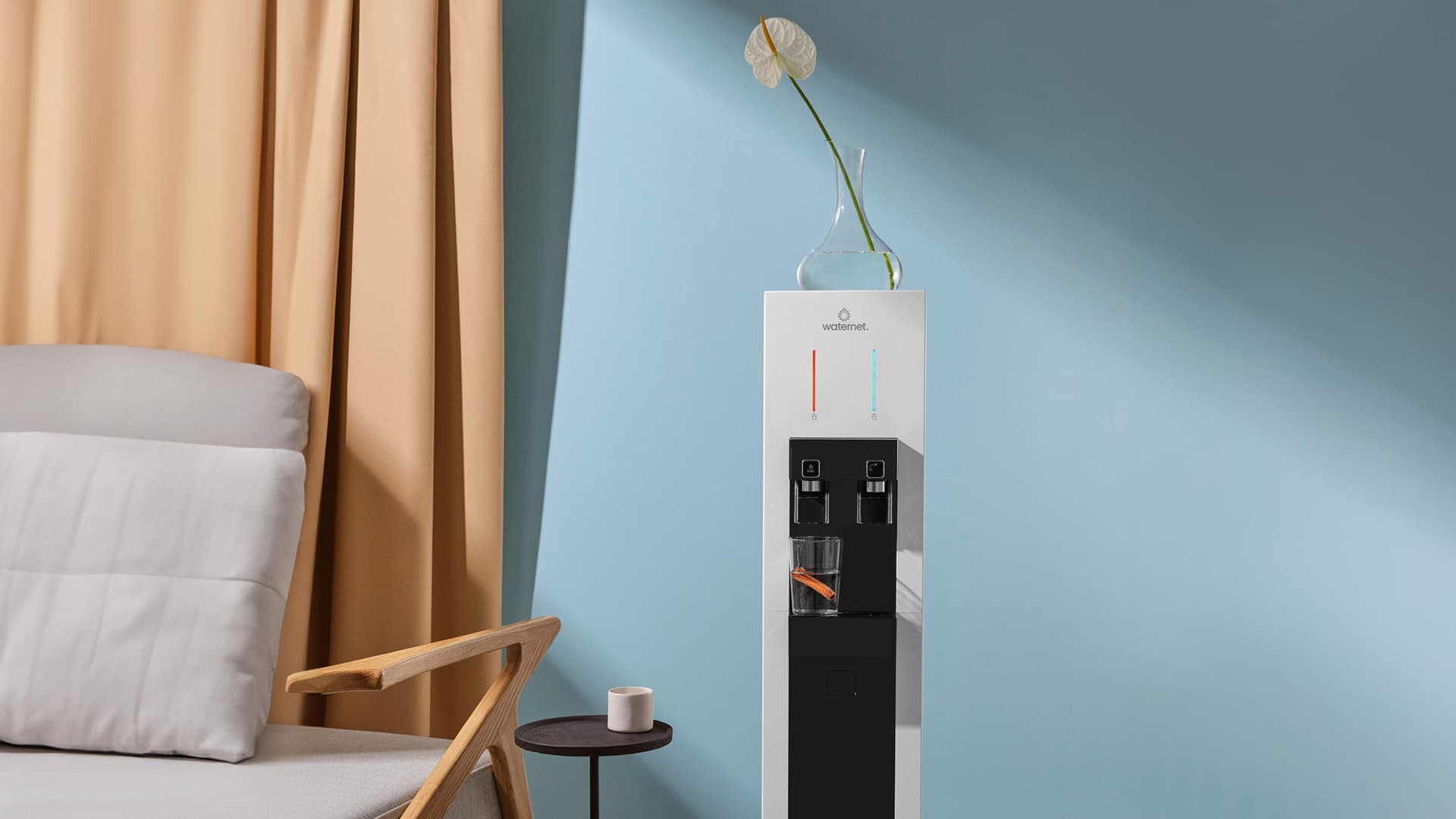 Beyaz Arıtmalı Su Sebili